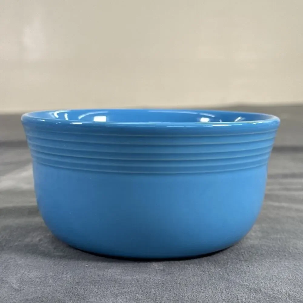 NEW Fiestaware Peackcock Blue Retired Color GUSTO 28 oz Bowl Bnfts Charity